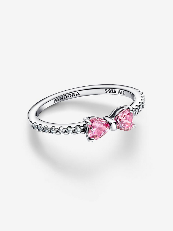 Pink Bow Ring