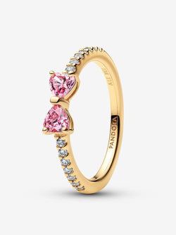 Pink Bow Ring