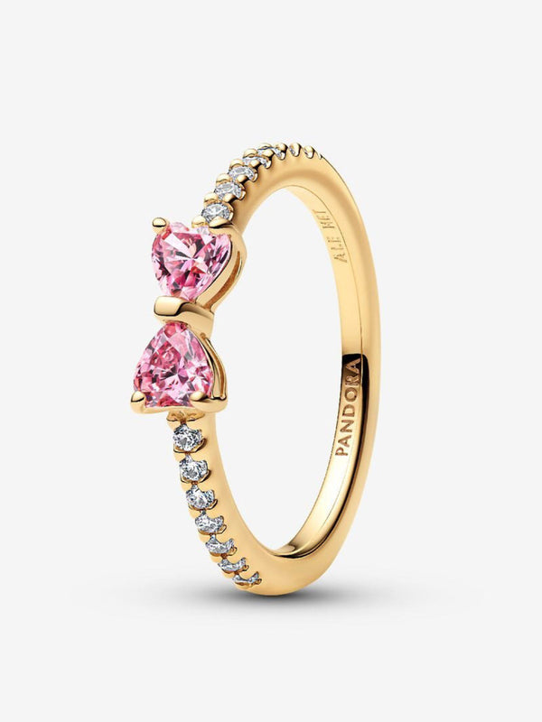 Pink Bow Ring