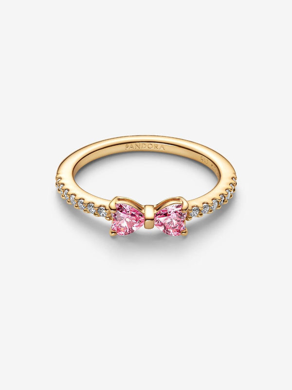 Pink Bow Ring