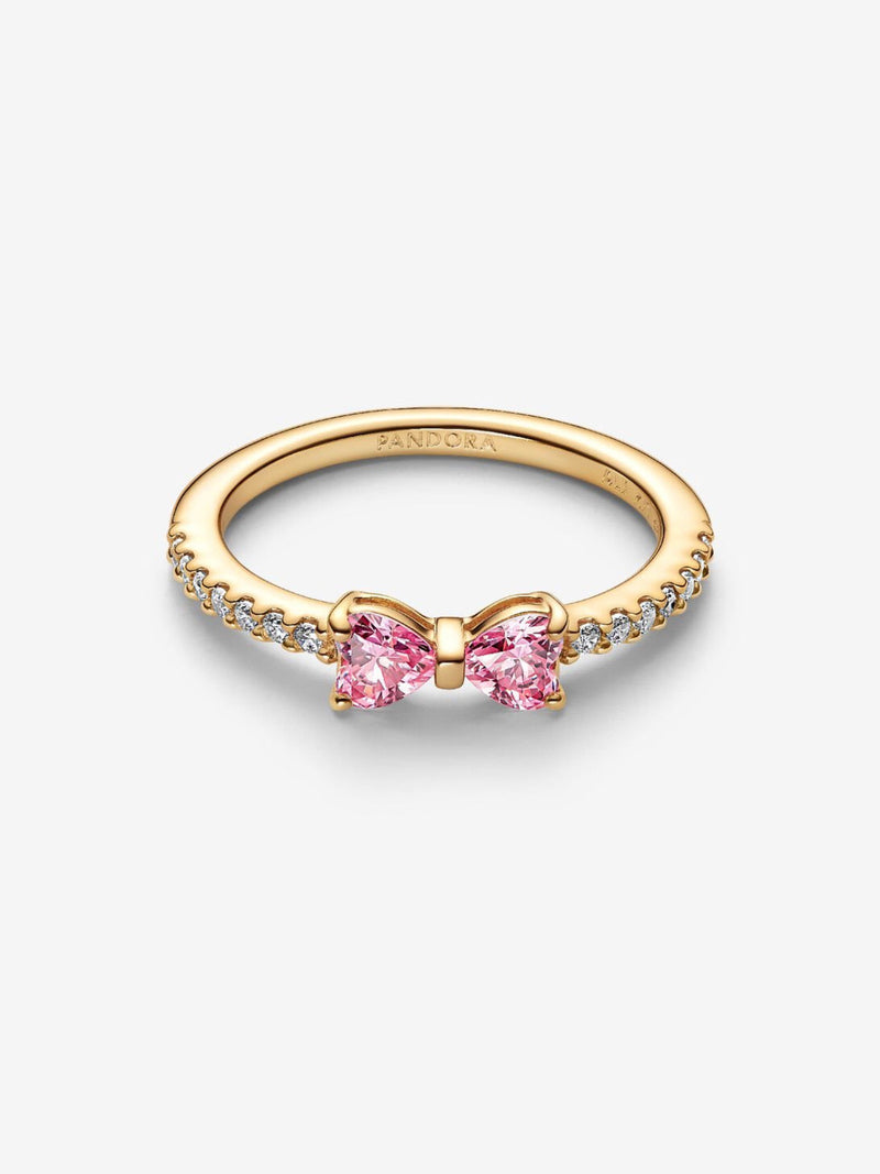 Pink Bow Ring