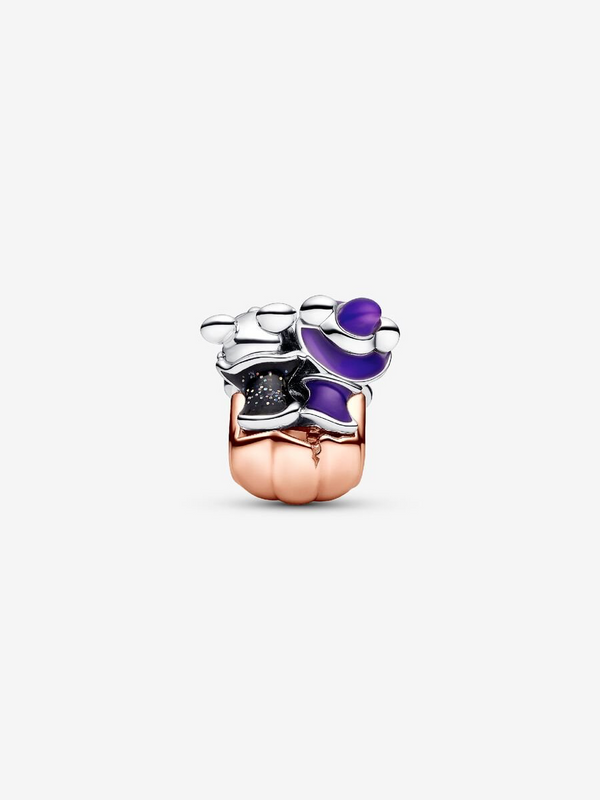 Mickey Mouse &amp; Minnie Mouse Pumpkin Charm
